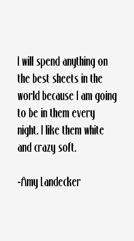 Amy Landecker Quotes
