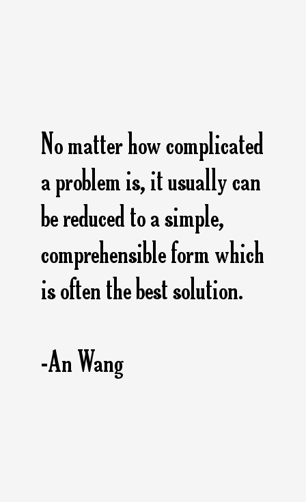 An Wang Quotes