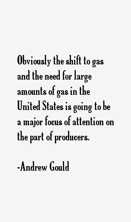 Andrew Gould Quotes