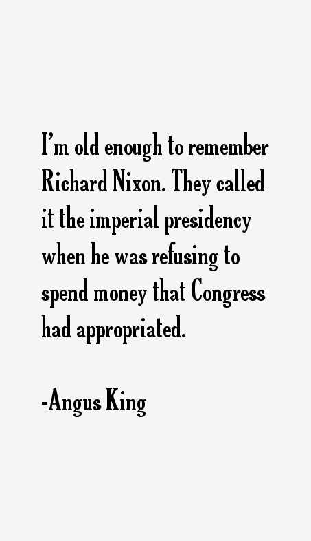 Angus King Quotes