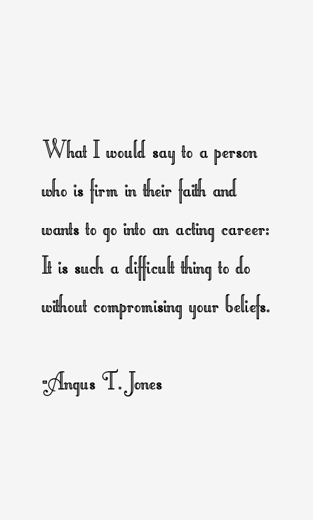 Angus T. Jones Quotes