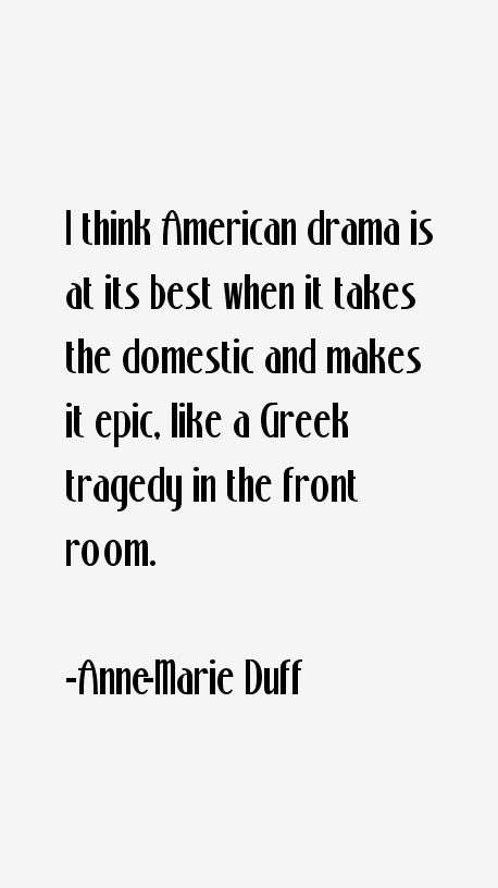 Anne-Marie Duff Quotes