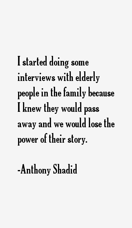 Anthony Shadid Quotes