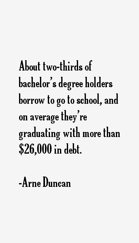 Arne Duncan Quotes