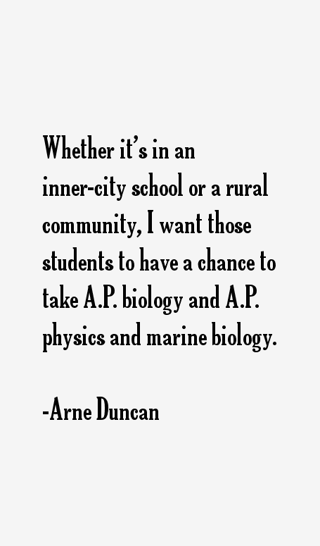 Arne Duncan Quotes
