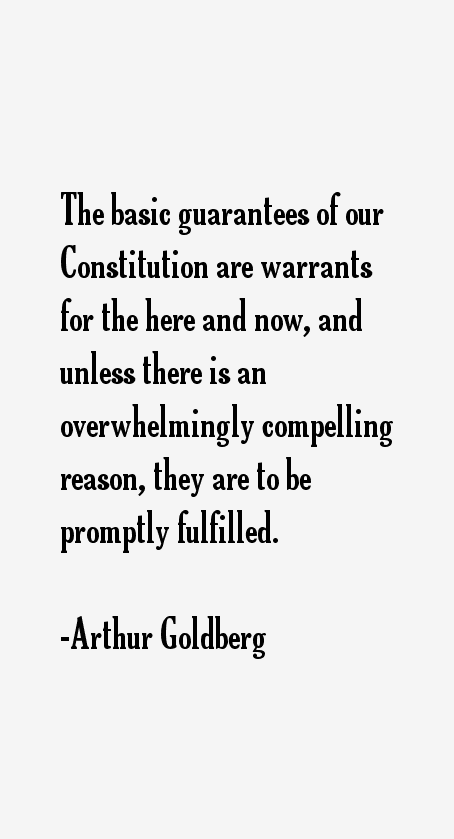 Arthur Goldberg Quotes