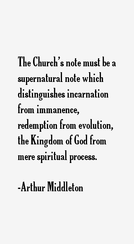Arthur Middleton Quotes