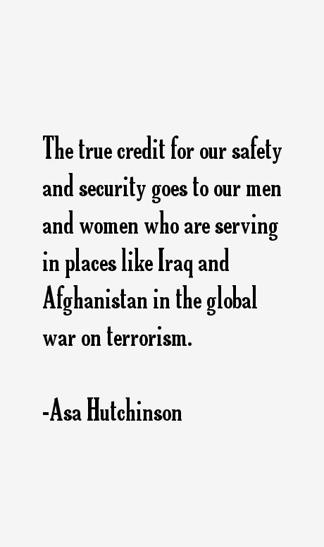 Asa Hutchinson Quotes