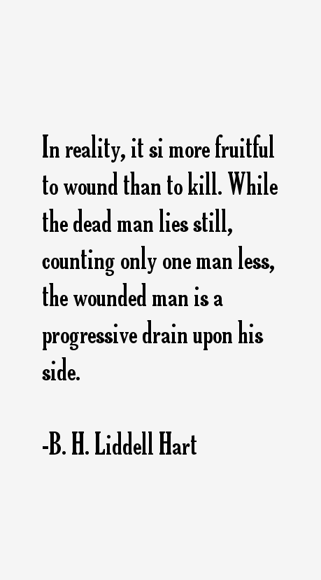 B. H. Liddell Hart Quotes