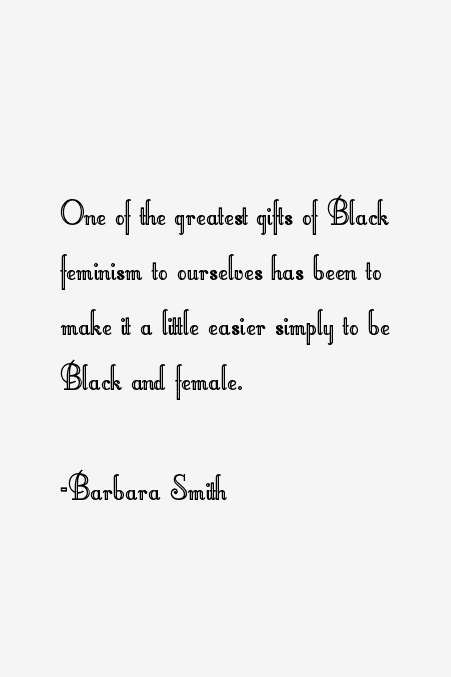 Barbara Smith Quotes