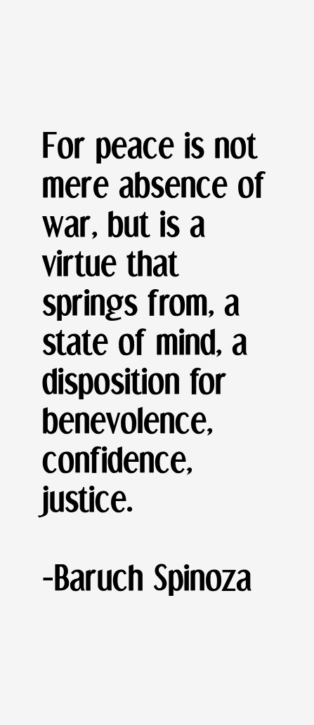 Baruch Spinoza Quotes