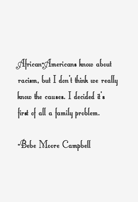 Bebe Moore Campbell Quotes