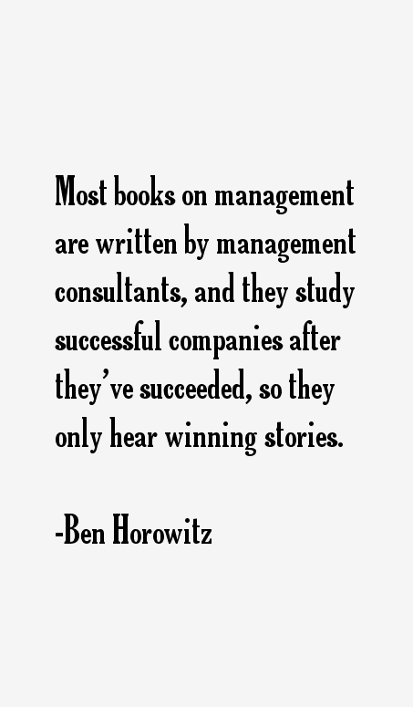 Ben Horowitz Quotes