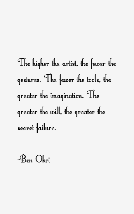 Ben Okri Quotes