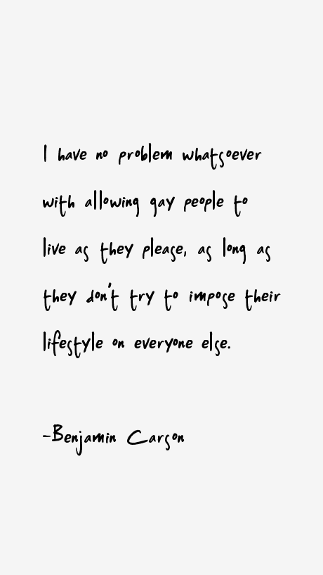 Benjamin Carson Quotes