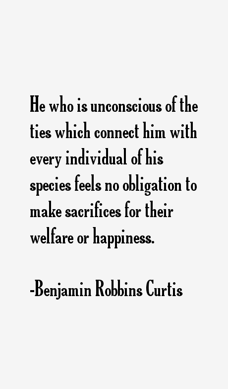 Benjamin Robbins Curtis Quotes