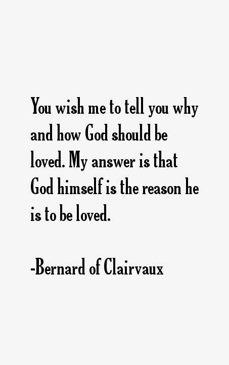 Bernard of Clairvaux Quotes