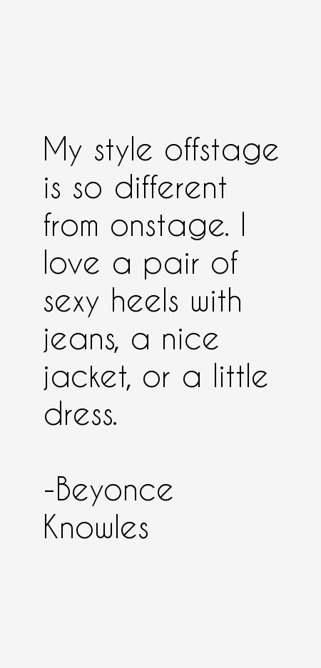 Beyonce Knowles Quotes