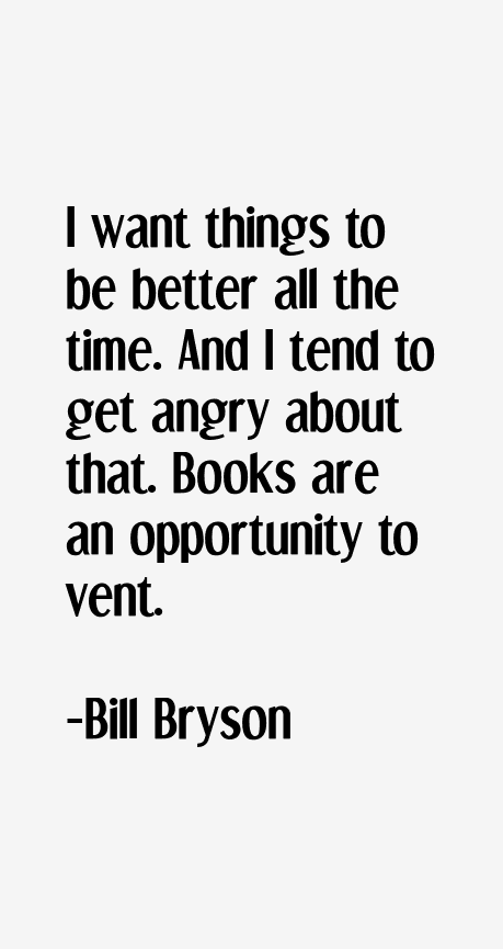 Bill Bryson Quotes