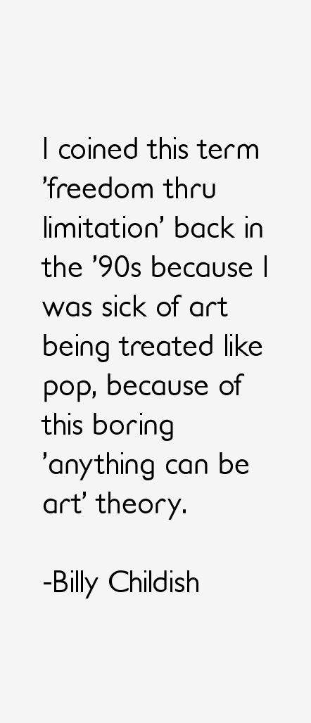 Billy Childish Quotes