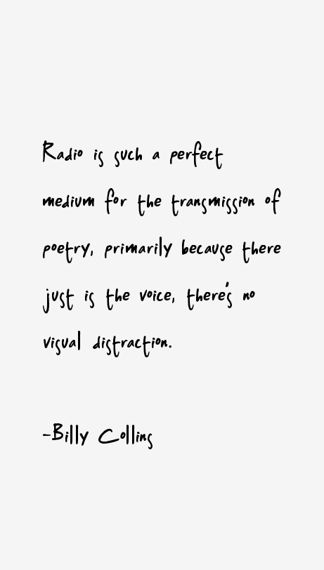 Billy Collins Quotes