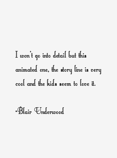 Blair Underwood Quotes