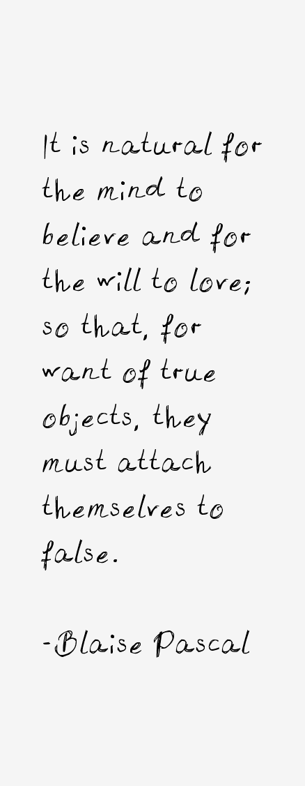 Blaise Pascal Quotes