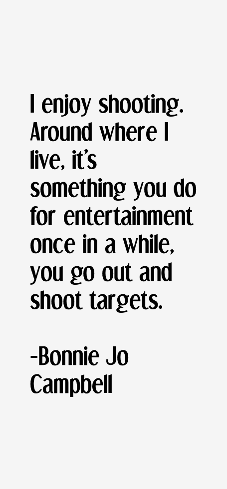 Bonnie Jo Campbell Quotes