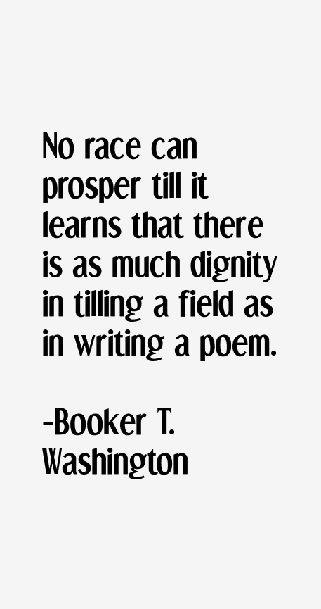 Booker T. Washington Quotes
