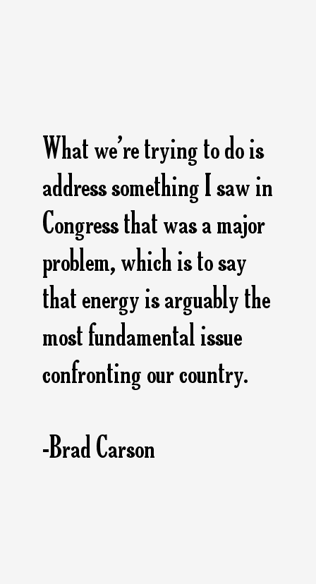 Brad Carson Quotes