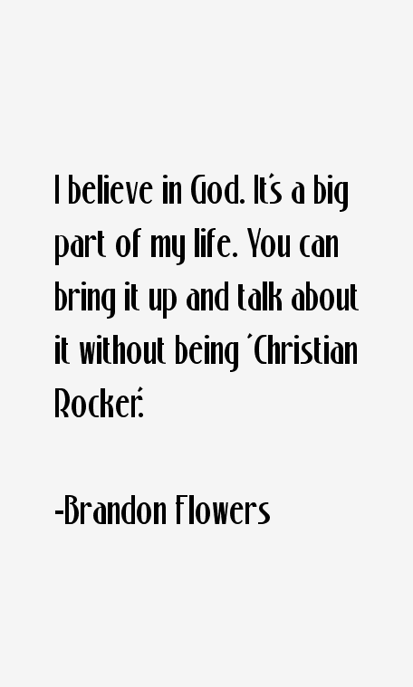 Brandon Flowers Quotes