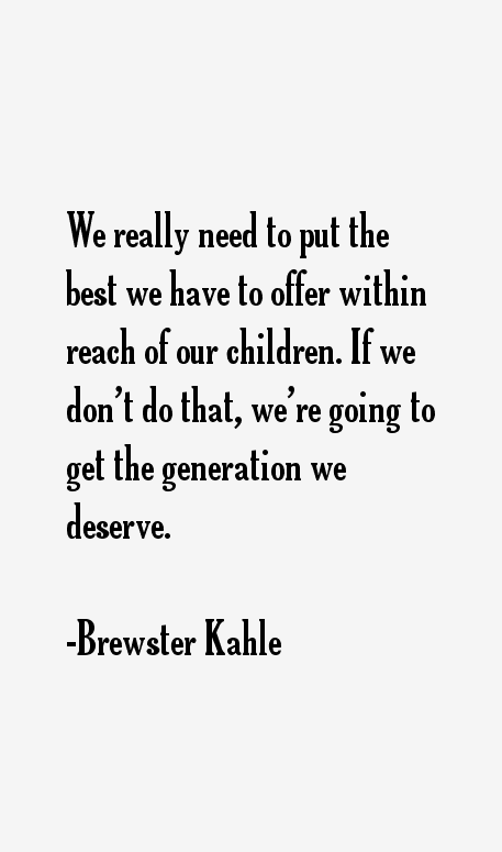 Brewster Kahle Quotes