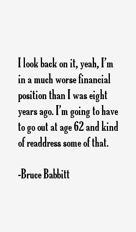 Bruce Babbitt Quotes