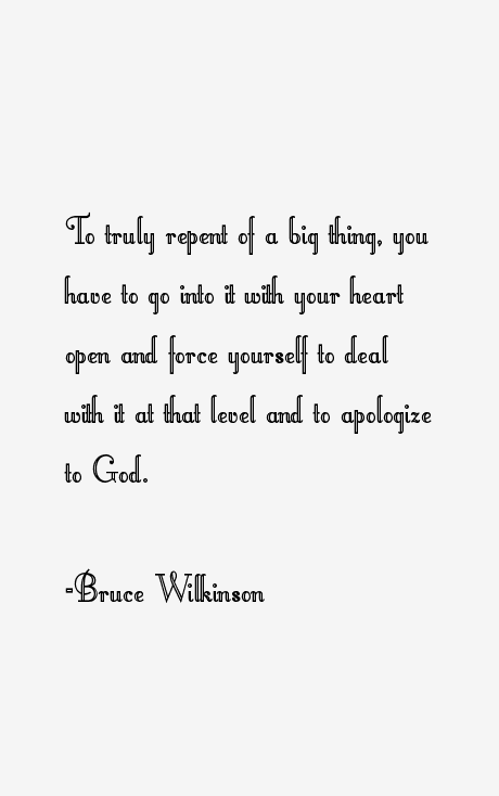 Bruce Wilkinson Quotes
