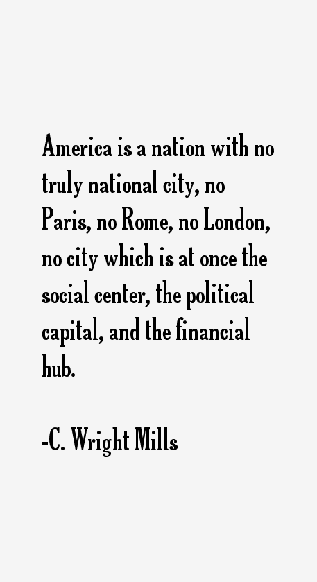 C. Wright Mills Quotes