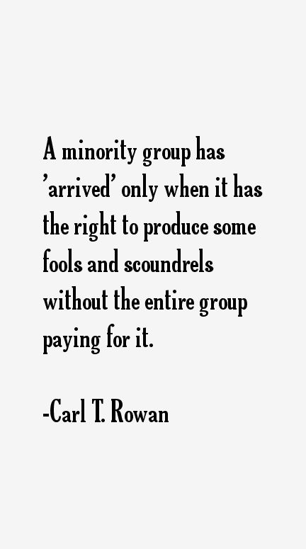 Carl T. Rowan Quotes