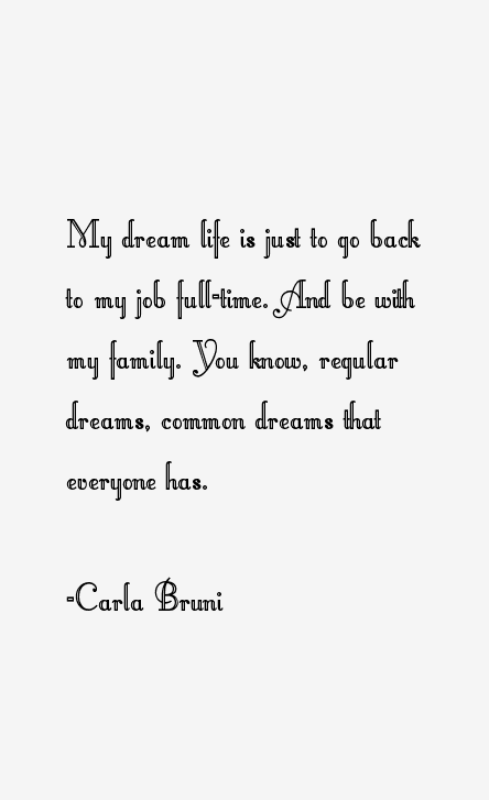 Carla Bruni Quotes