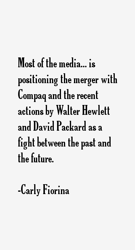 Carly Fiorina Quotes