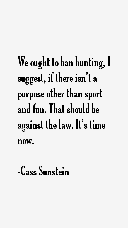 Cass Sunstein Quotes