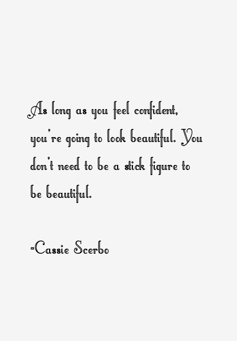Cassie Scerbo Quotes