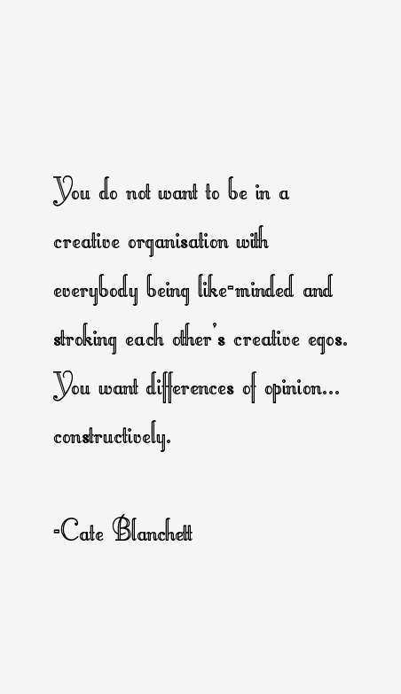 Cate Blanchett Quotes