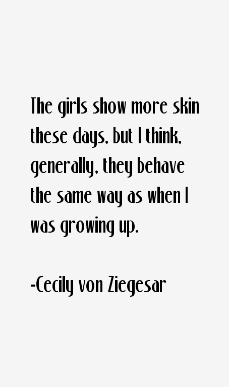 Cecily von Ziegesar Quotes
