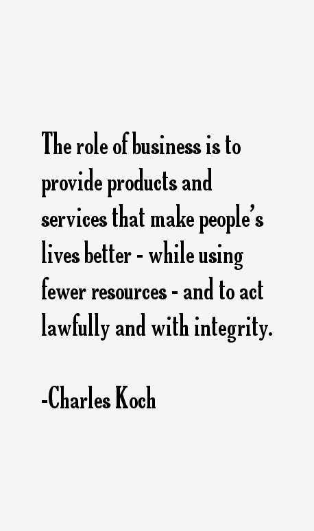 Charles Koch Quotes