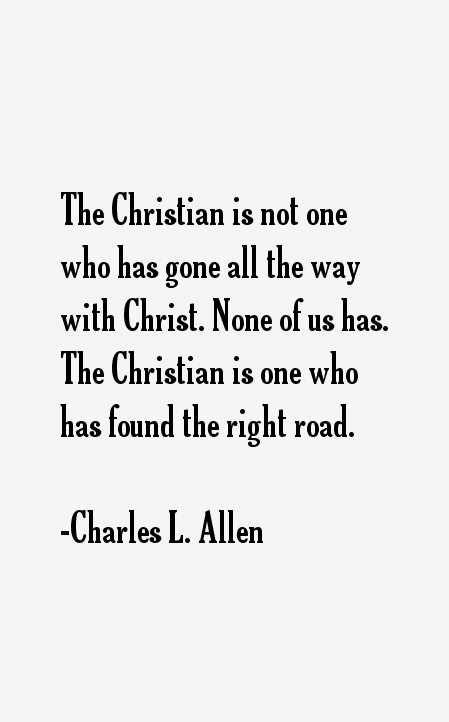 Charles L. Allen Quotes