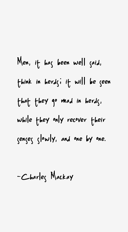 Charles Mackay Quotes