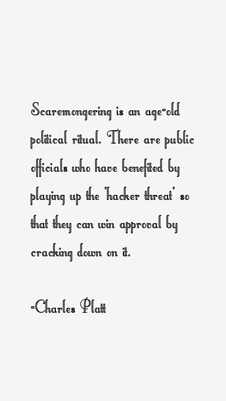 Charles Platt Quotes