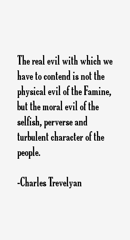 Charles Trevelyan Quotes