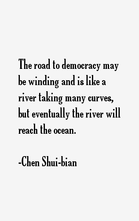 Chen Shui-bian Quotes