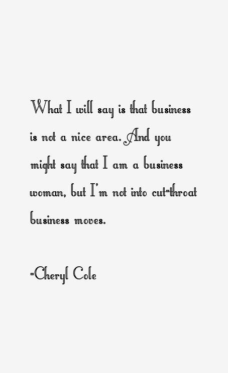 Cheryl Cole Quotes
