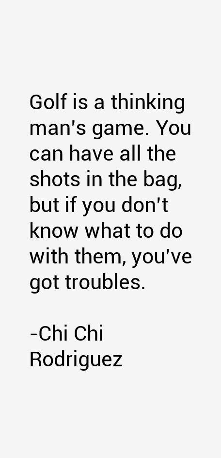 Chi Chi Rodriguez Quotes